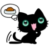 ☆C☆  1 BLACK Kitty 17