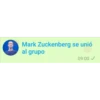 Mark Zuckenberg se unió
al grupo
09:00✓