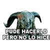 PUDE HACERLO
PERO NO LO HICE