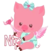 Cute little pig 30