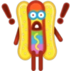 Hot Dog Rainbow 13