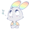 Rainbow Rabbit 9