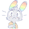 Rainbow Rabbit 14