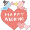 HAPPY
WEDDING