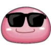 Pink jelly emoji 8