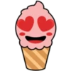 Helado lindo emoji 8