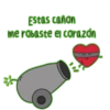 EStas cañon
me robaste el corazón