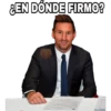 ¿EN DÓNDE FIRMO?