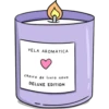 VELA AROMATICA
cheiro de livro novo
DELUXE EDITION