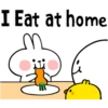 I Eat at home