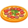 Пицца с сердечками