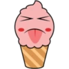 Helado lindo emoji 25