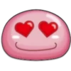 Pink jelly emoji 23
