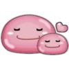 Pink jelly emoji 26
