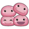 Pink jelly emoji 27