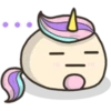 Mochi unicornio emoji 6