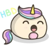 Mochi unicornio emoji 7