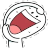 Smile Person Big Mouth 16