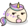 Mochi unicornio emoji 19