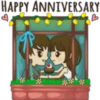 HAPPY ANNIVERSARY
B