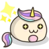 Mochi unicornio emoji 24
