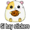 Si hay stickers