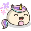 Mochi unicornio emoji 25