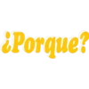 ¿Porque?
