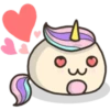 Mochi unicornio emoji 29