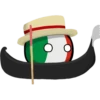 Countryballs sticker Italy, Spa, Prg 5