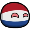 Countryballs sticker France Bel, Nth. 11