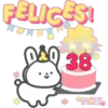 Felíz cumpleaños cute 6