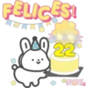 Felíz cumpleaños cute 8