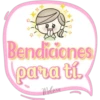 Bendiciones
parra ti.
