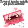 Tu voz es la mejor melodía
que puedo escuchar
I LOVE U ♡
