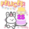 Felíz cumpleaños cute 9