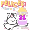 Felíz cumpleaños cute 10
