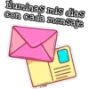 Iluminas mis días
Con cada mensaje
L.O