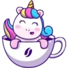 Unicornio colores 14