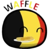 Countryballs sticker France Bel, Nth. 16