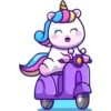 Unicornio colores 18