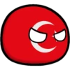 Countryballs sticker Turkey Cyp, Gre 15