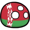 Countryballs sticker Ukraine, Bru 8
