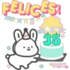 Felíz cumpleaños cute 15