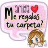 Me regalas
tu carpeta?
S
Lorena & Ainarey