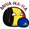 Countryballs sticker France Bel, Nth. 18