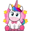Unicornio colores 24