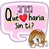 Qué haria
Sin ti?
S
Lorena & Ainarey