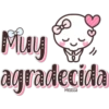 Muy
agradecida