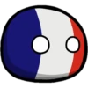 Countryballs sticker France Bel, Nth. 21